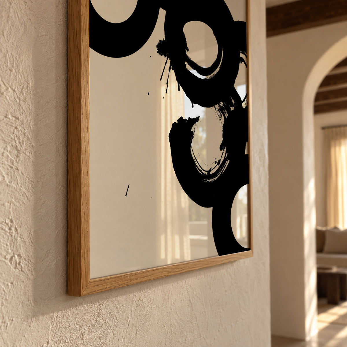 Broken Chain - Framed poster detail