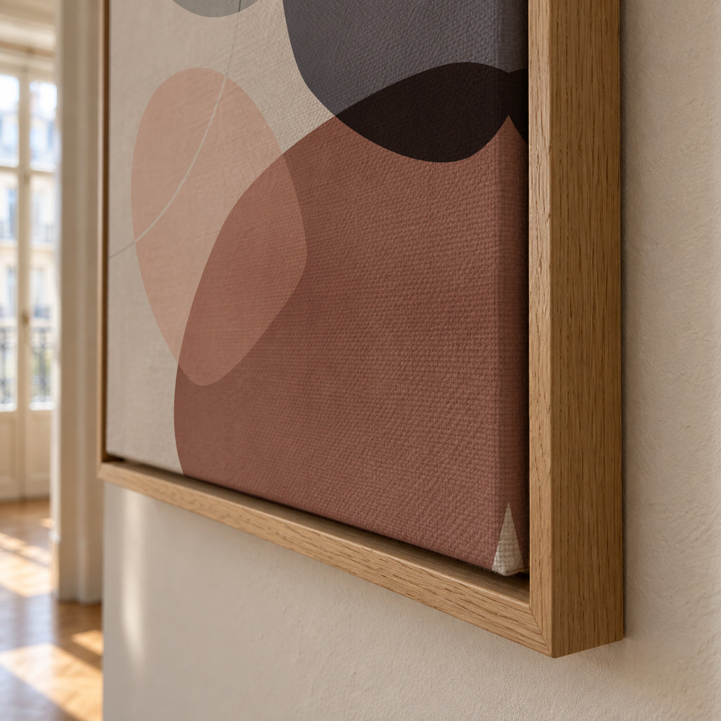 Graphic 206X - Framed canvas detail