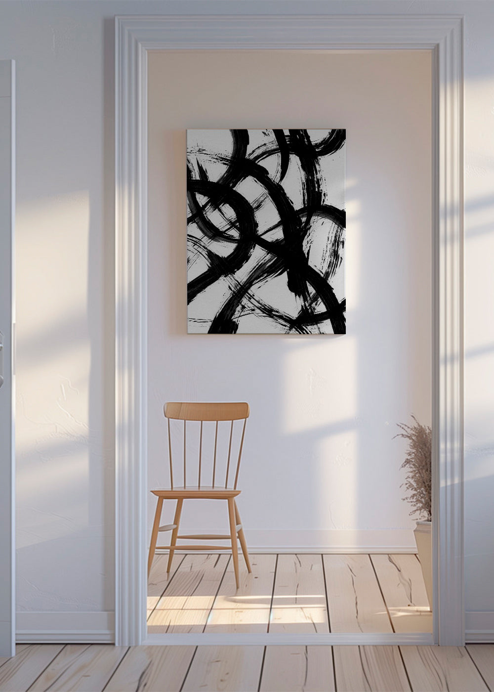 Abstract Brush Strokes 98X