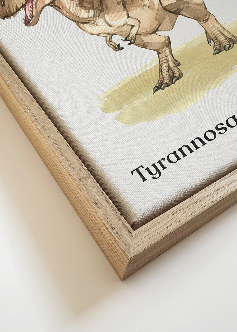 Plakat Tyrannosaurus rex ilustracja