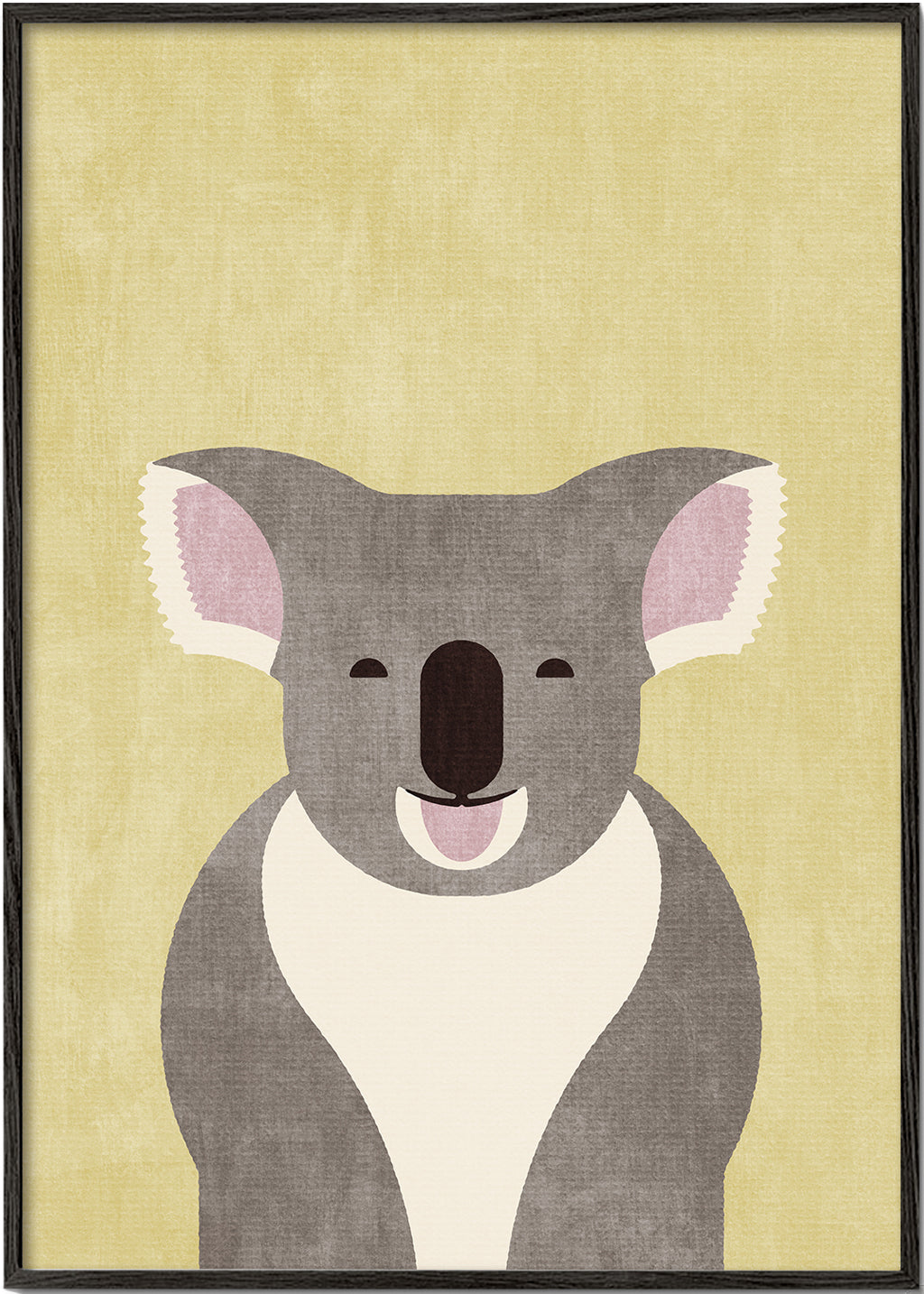 Plakat dziecięcy koala uśmiechnięty