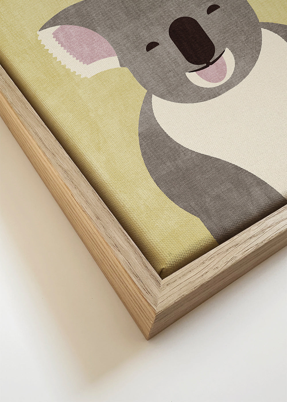 Plakat dziecięcy koala uśmiechnięty