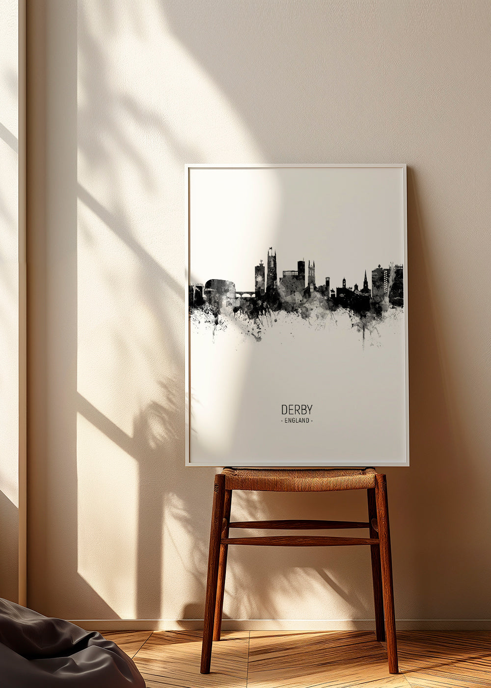 Sztuka miasta: Derby skyline tuszowy