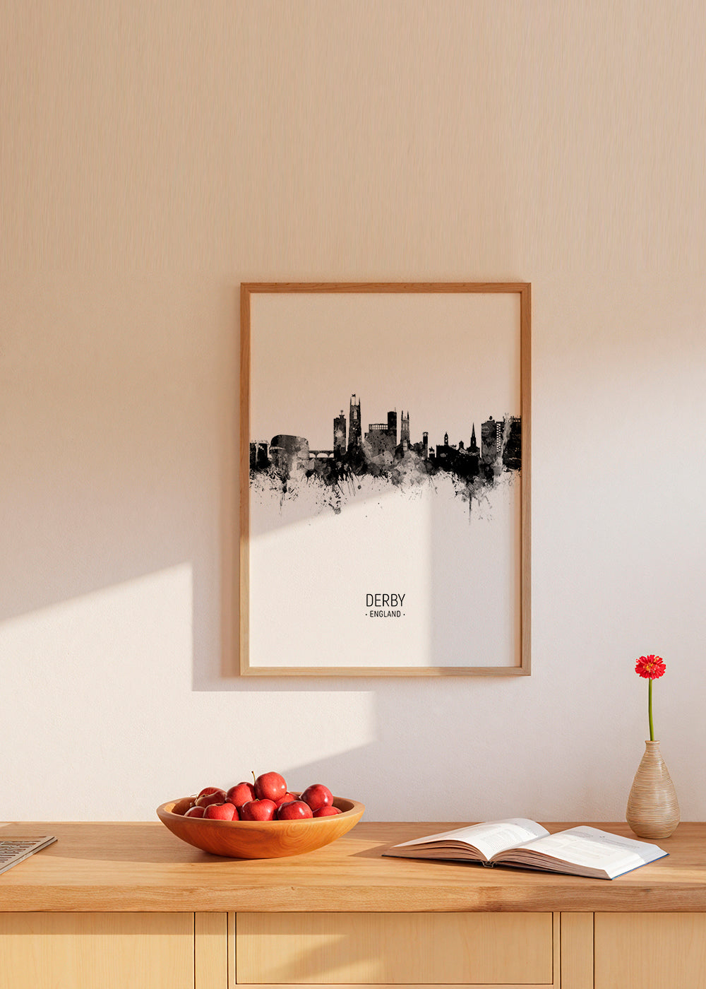 Sztuka miasta: Derby skyline tuszowy