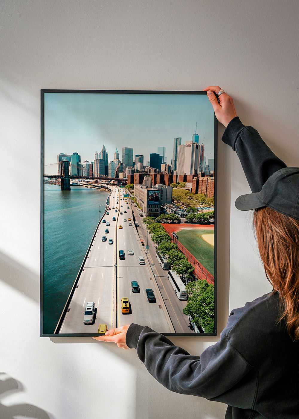 Sztuka do kuchni: panorama miasta i most z lotu ptaka – Product2