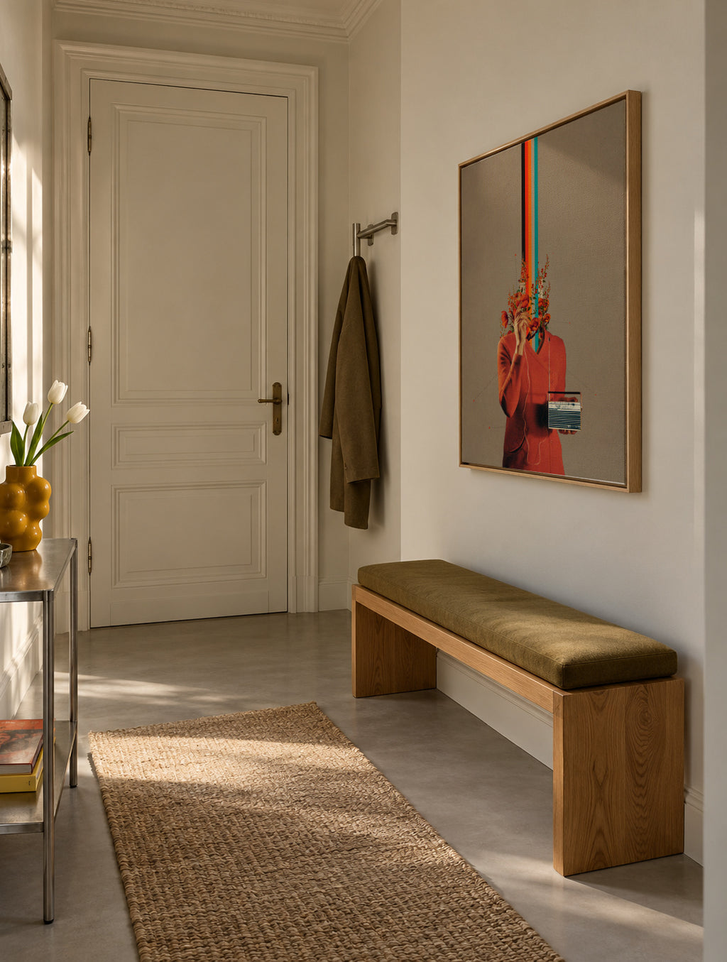 Musicolor - Framed canvas in an interior
