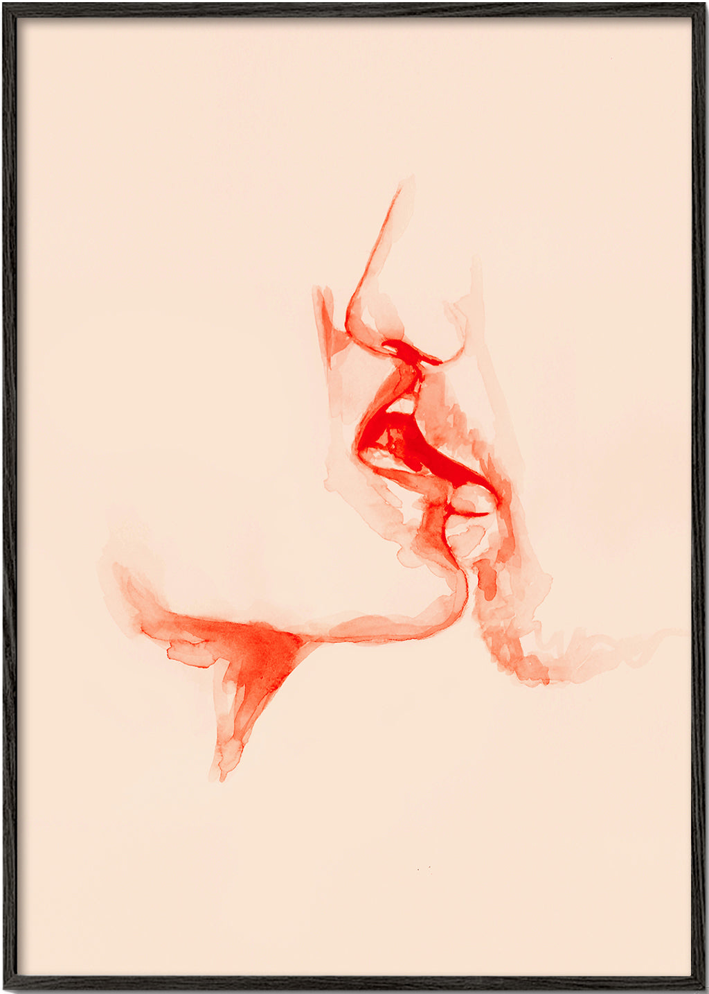 Intymna ilustracja akwarelowa
