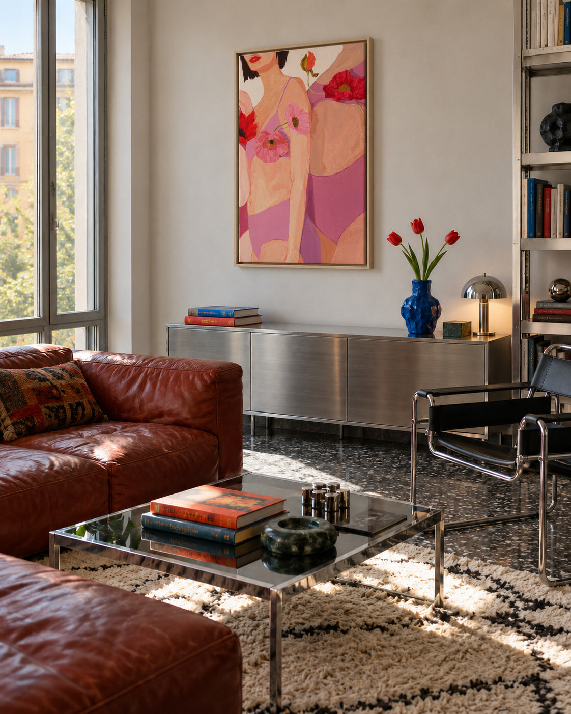 Harmony - Framed canvas in an interior