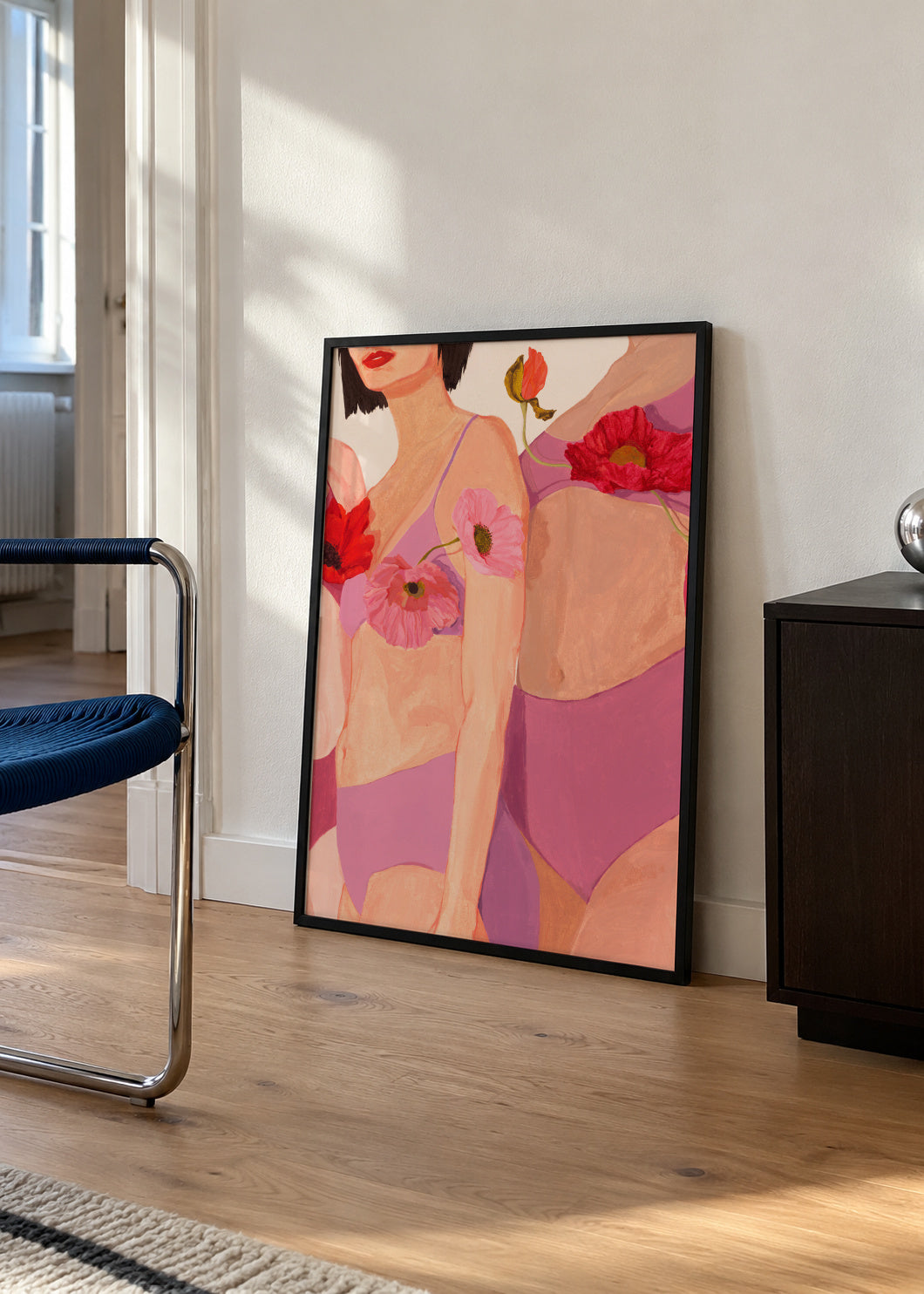 Harmony - Framed poster in an interior
