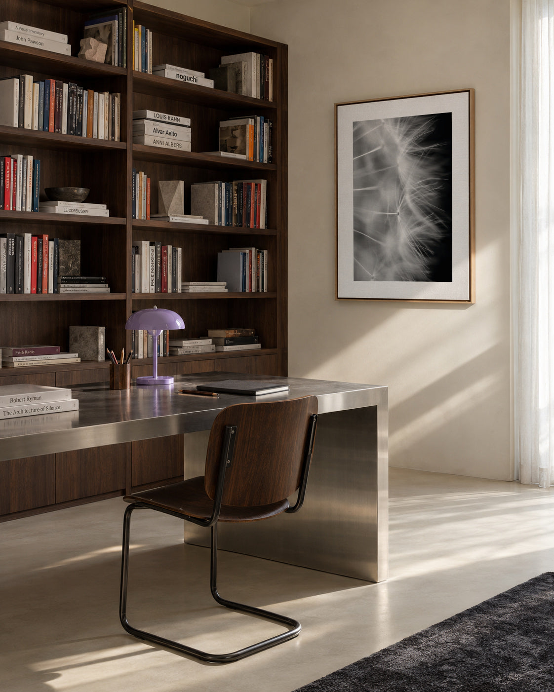Blow it - Framed canvas in an interior