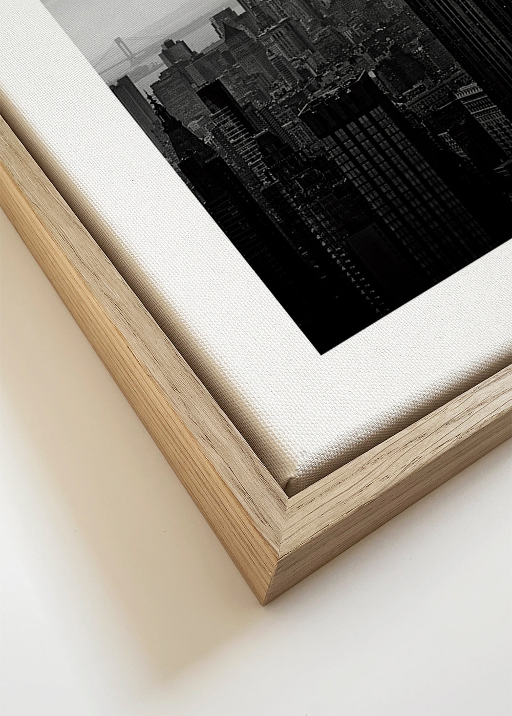 Plakat podróżniczy: Empire State czarno-biały