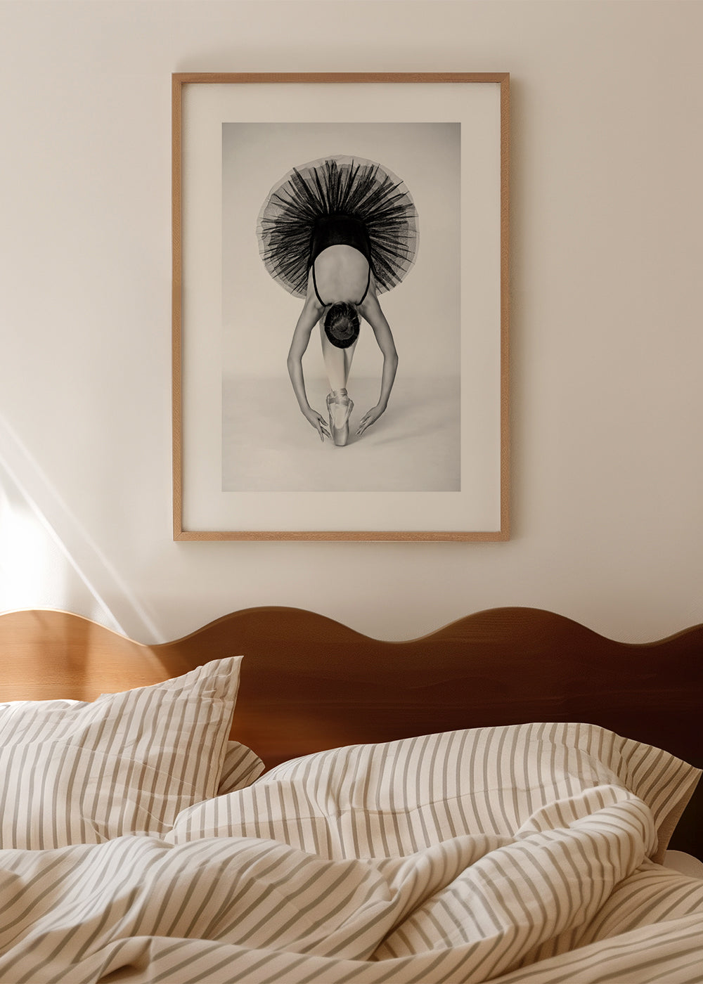Fotografia baletnicy na pointe