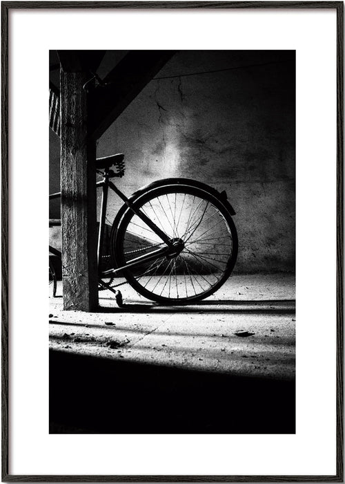 Fotografia roweru wewnątrz