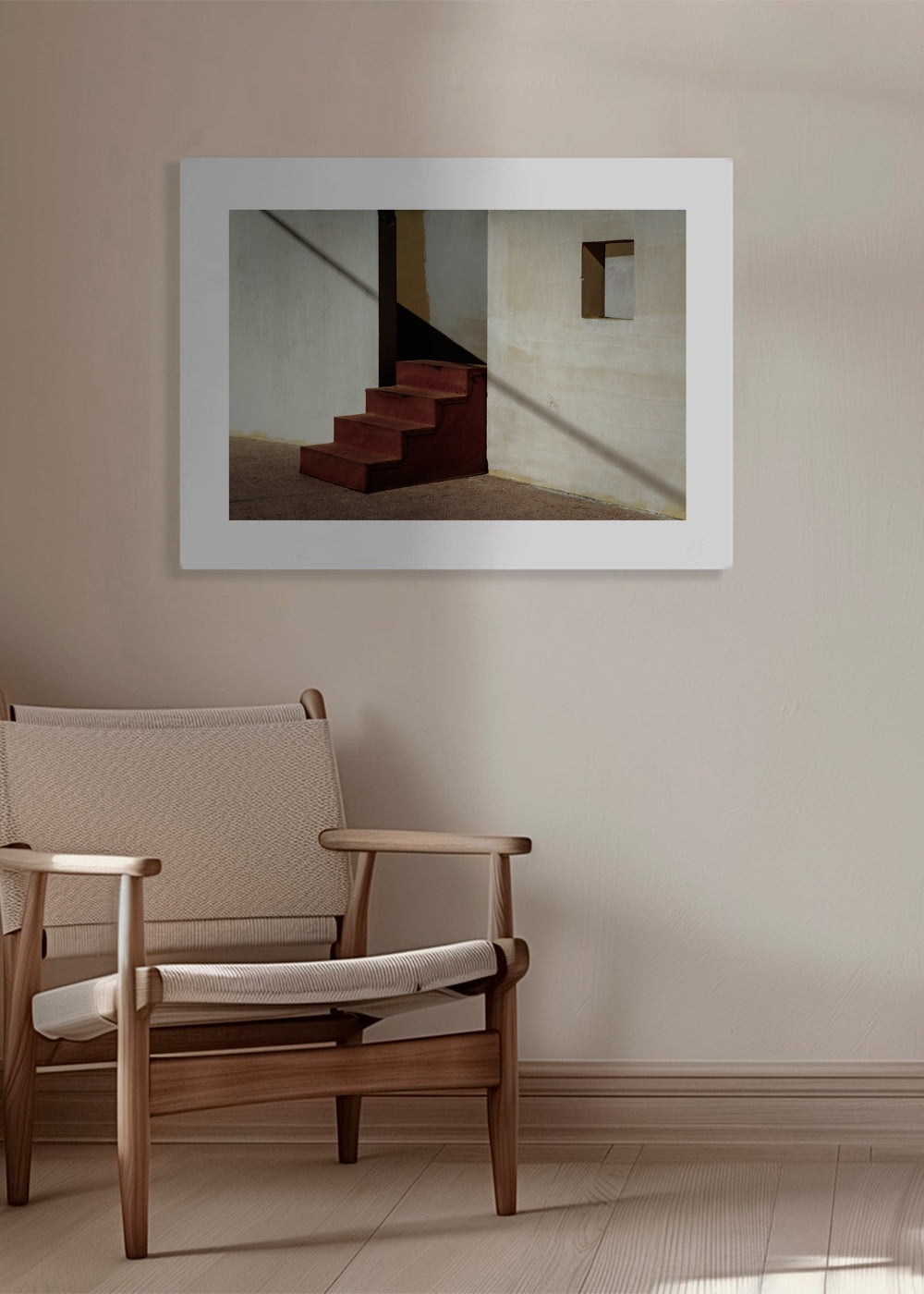 Fotografia schodów minimalistycznych