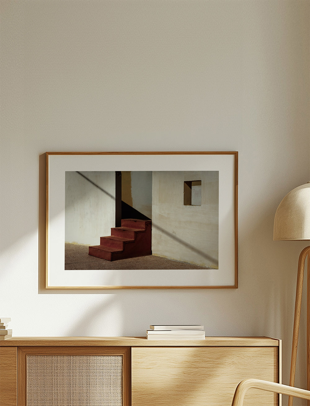 Fotografia schodów minimalistycznych