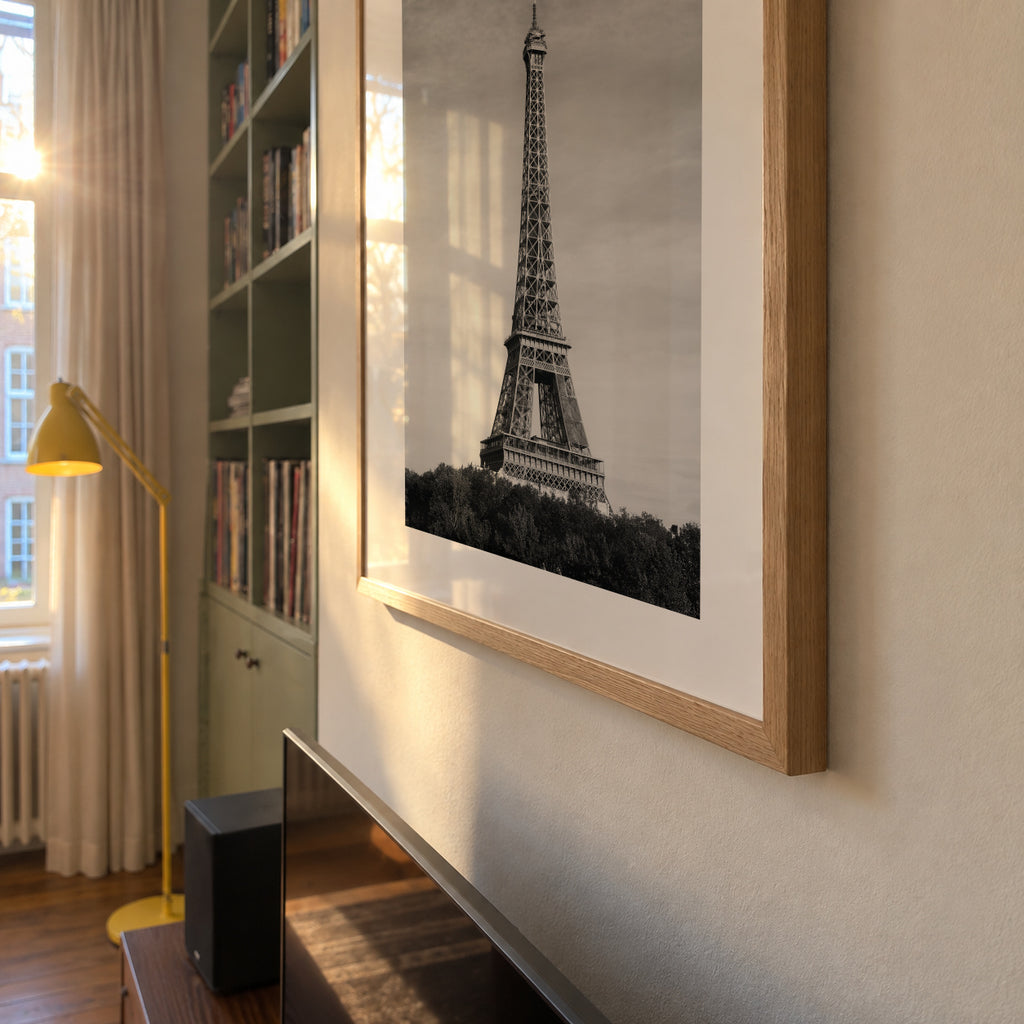 Eiffel Tower II - Framed poster detail