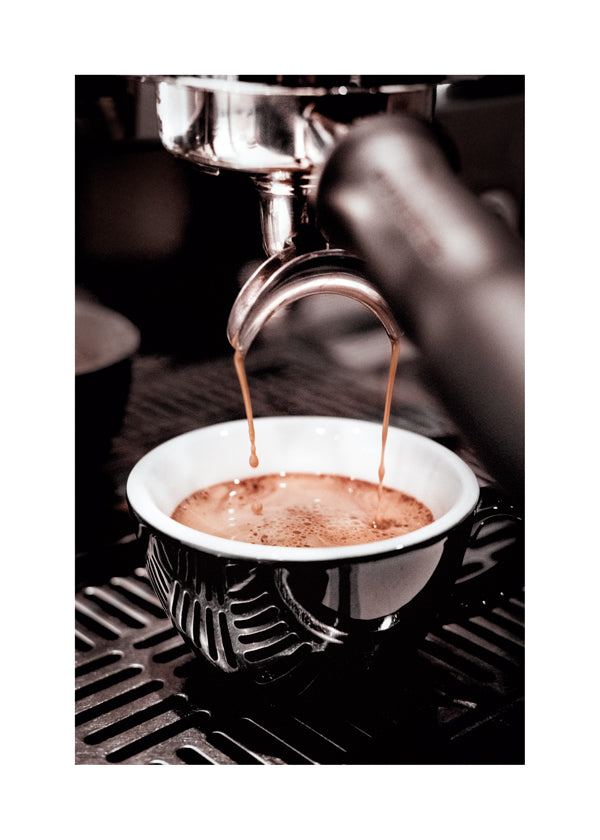 Sztuka do kuchni: espresso w filiżance