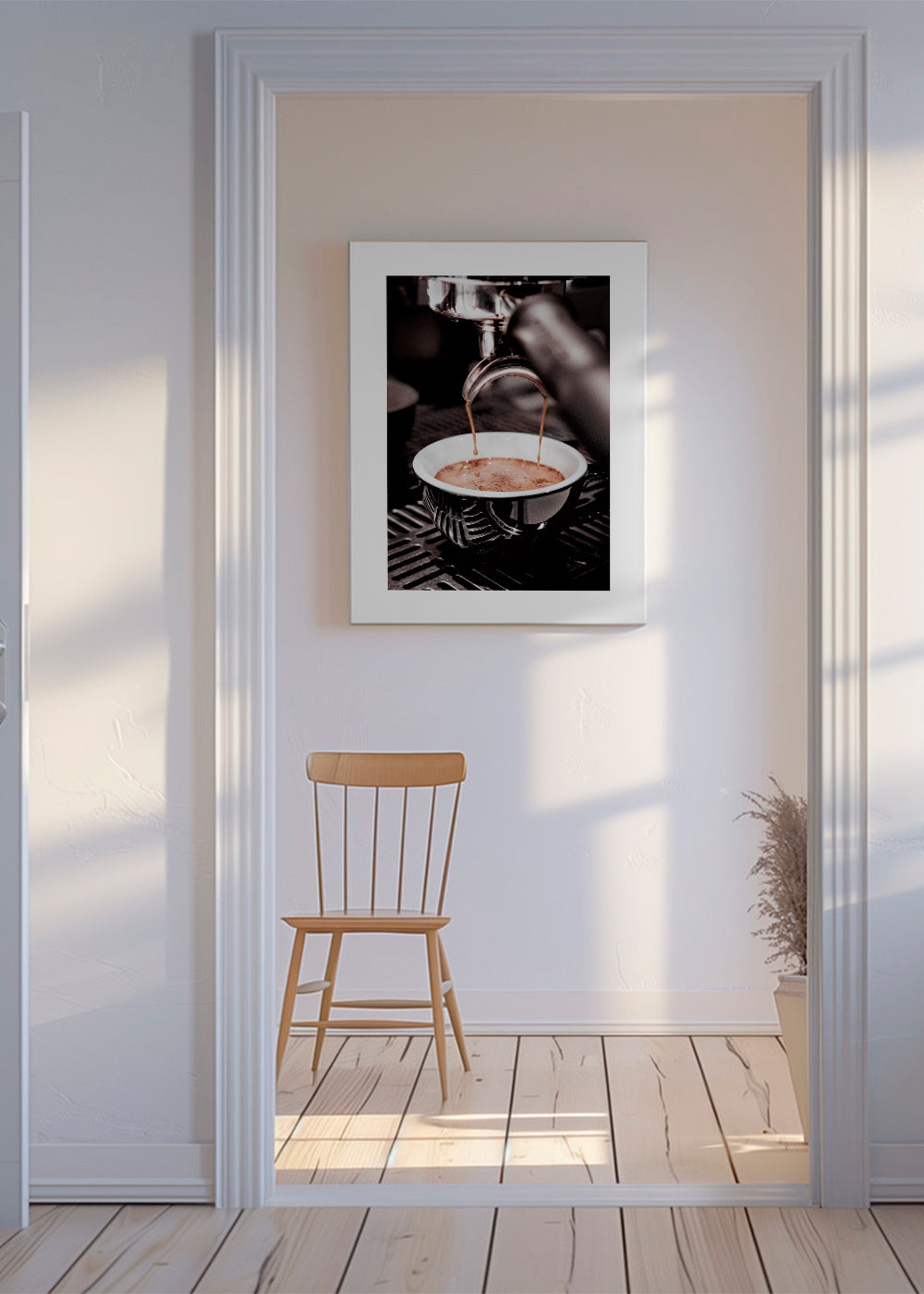 Sztuka do kuchni: espresso w filiżance