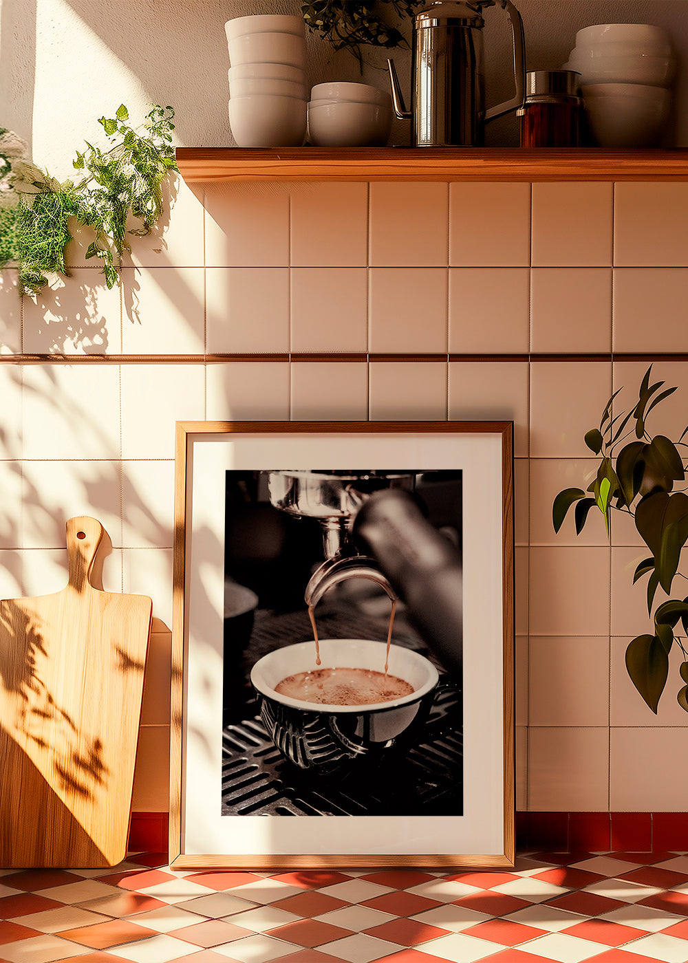 Sztuka do kuchni: espresso w filiżance