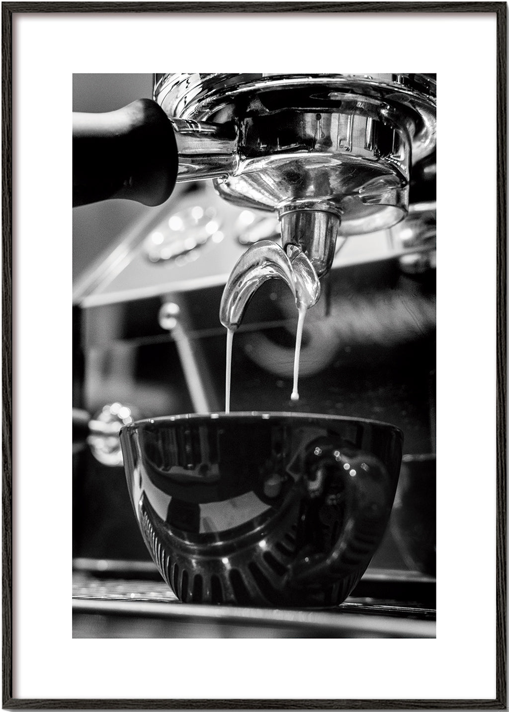 Sztuka do kuchni: Espresso w czerni i bieli