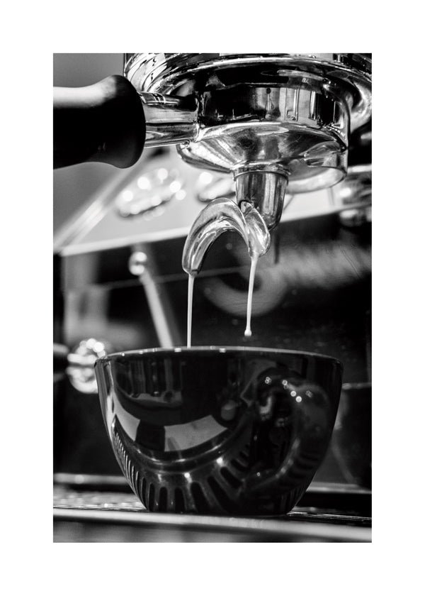 Sztuka do kuchni: Espresso w czerni i bieli