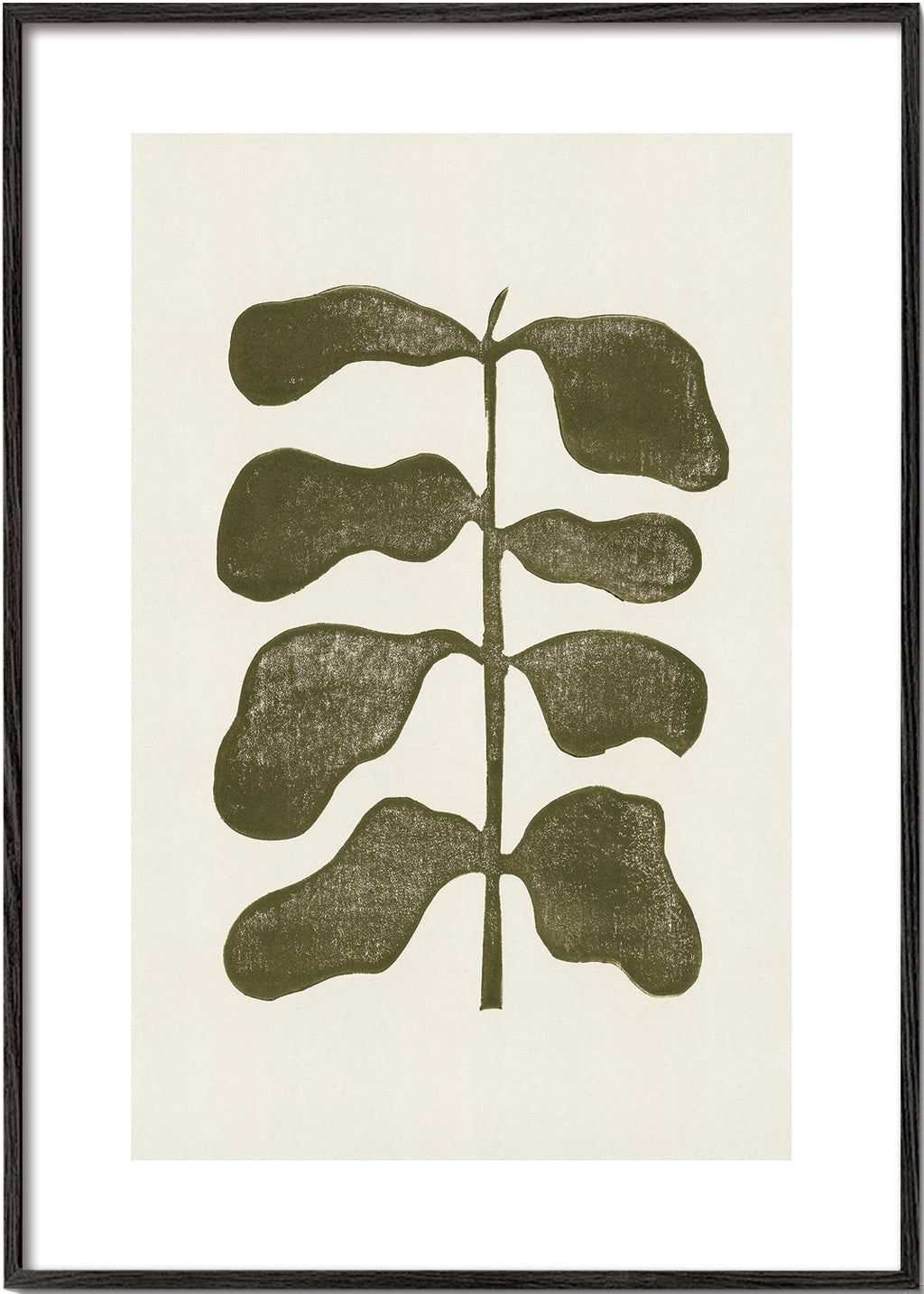 Linocut Plant