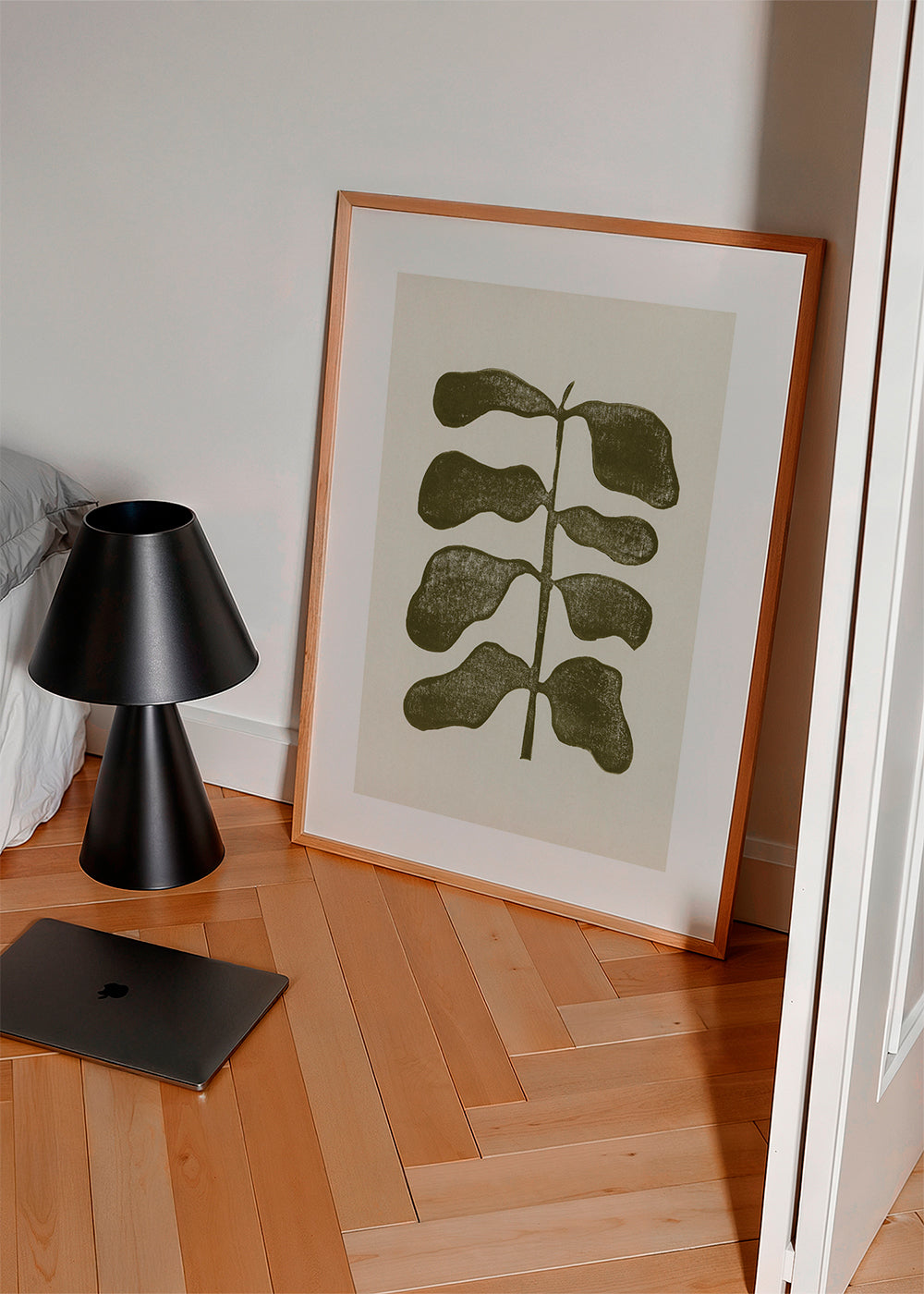 Linocut Plant