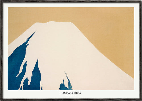 Plakat krajobrazowy: Minimalny Mount Fuji