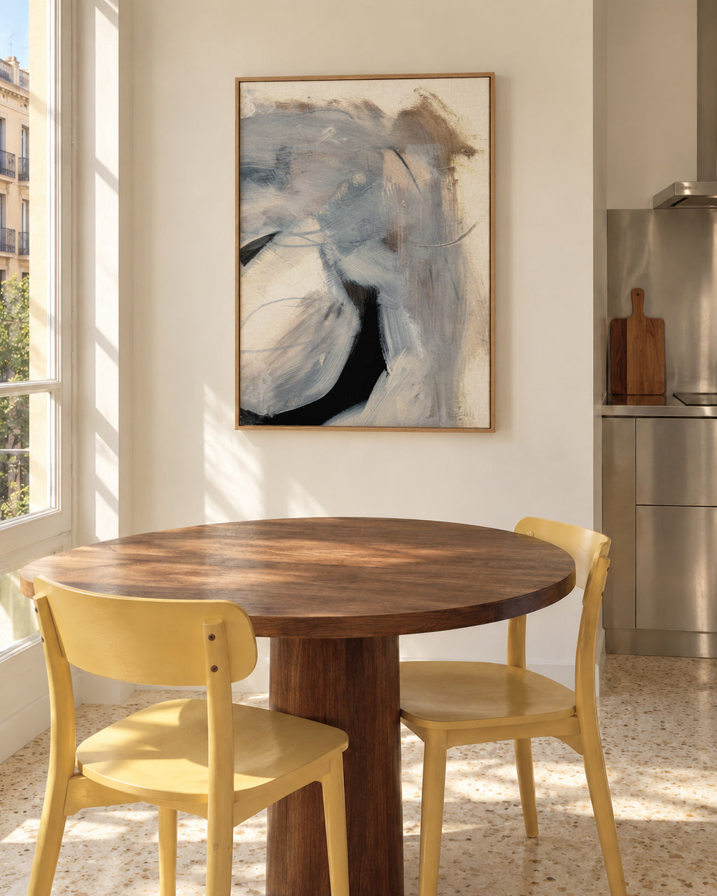 Windy - Framed canvas in an interior