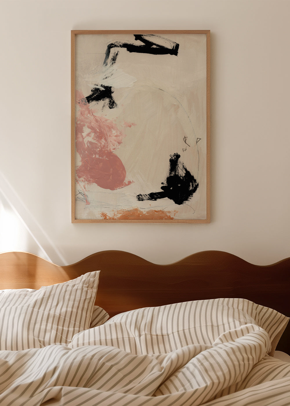 Ballet - Framed poster in an interior