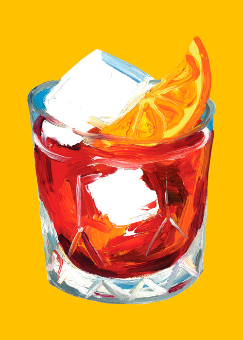 Sztuka do kuchni Ilustracja Negroni