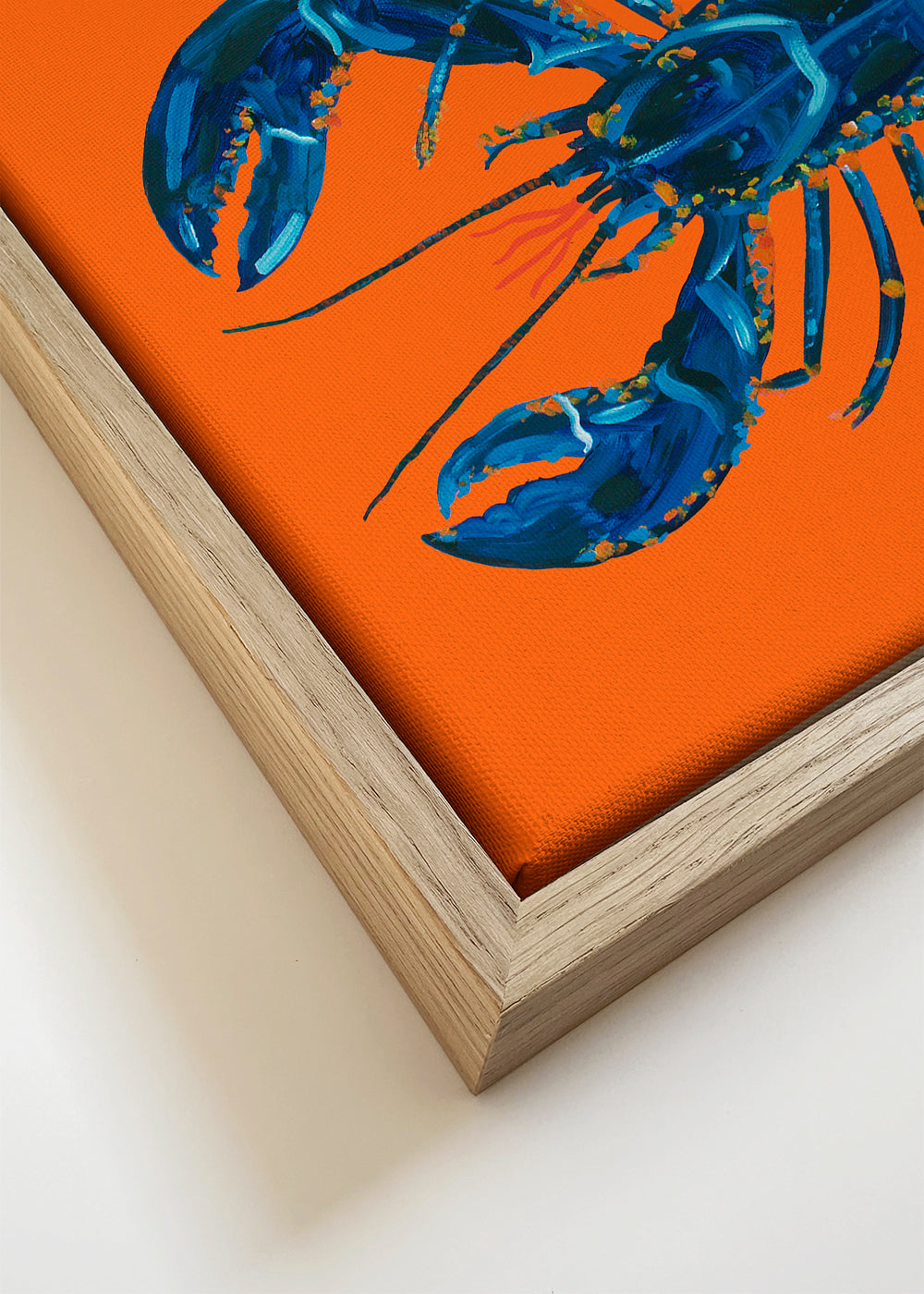 Lobster On Orange