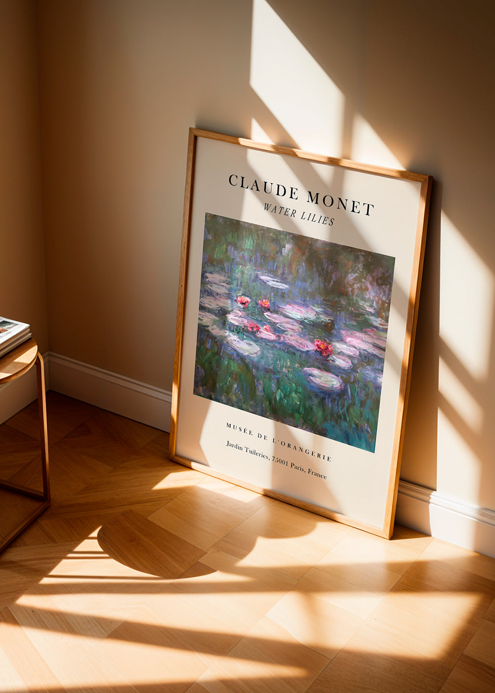 Plakat botaniczny: Lili wodne impresjonistyczne