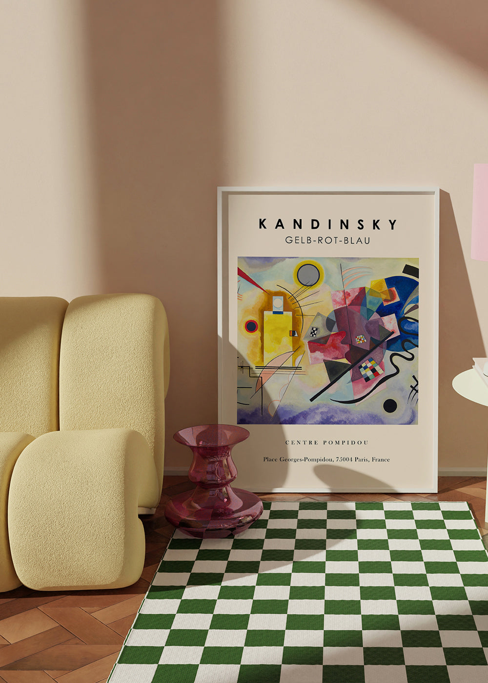 Obraz abstrakcyjny Kandinsky Gelb-Rot-Blau