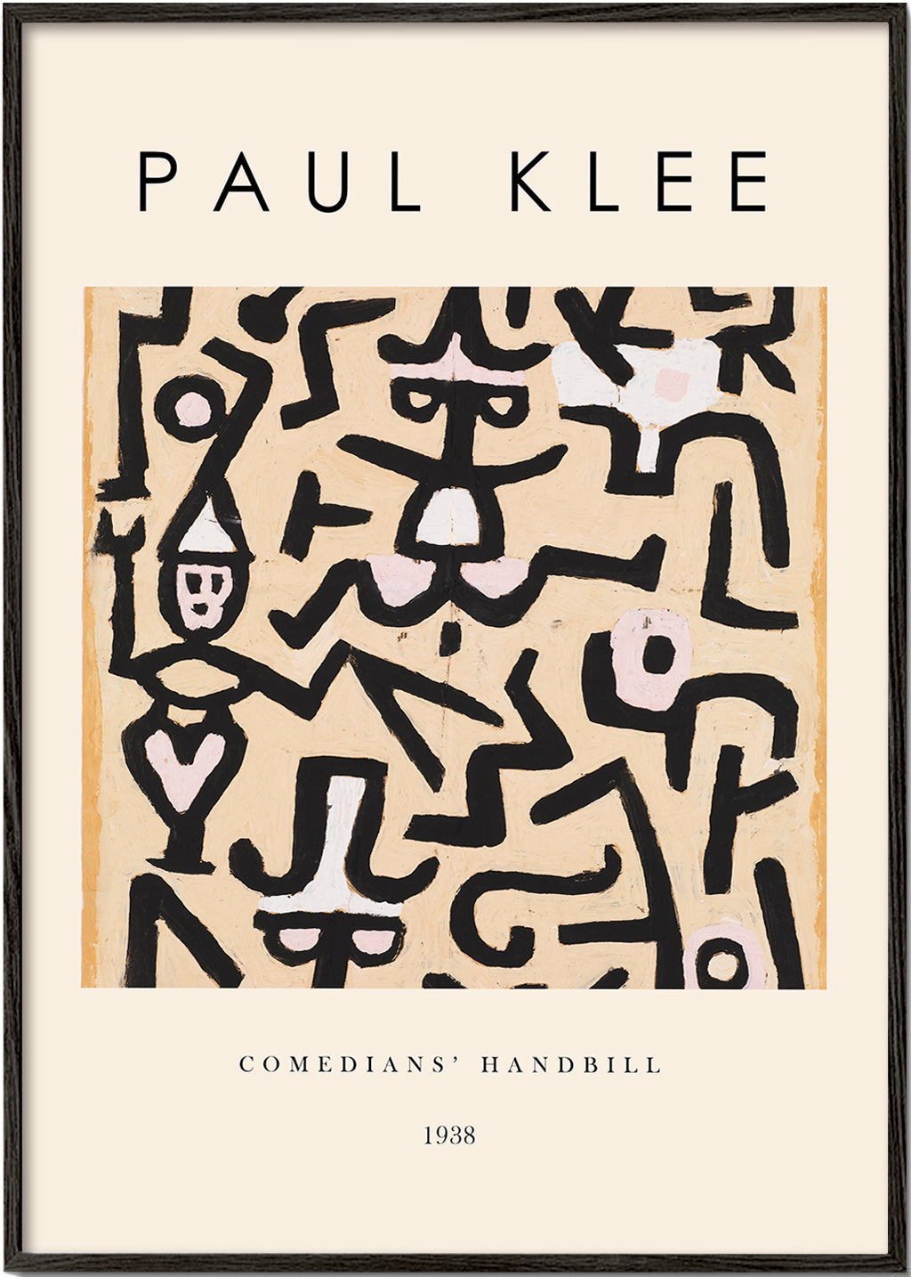 Sztuka abstrakcyjna Paul Klee linie i gesty 1938