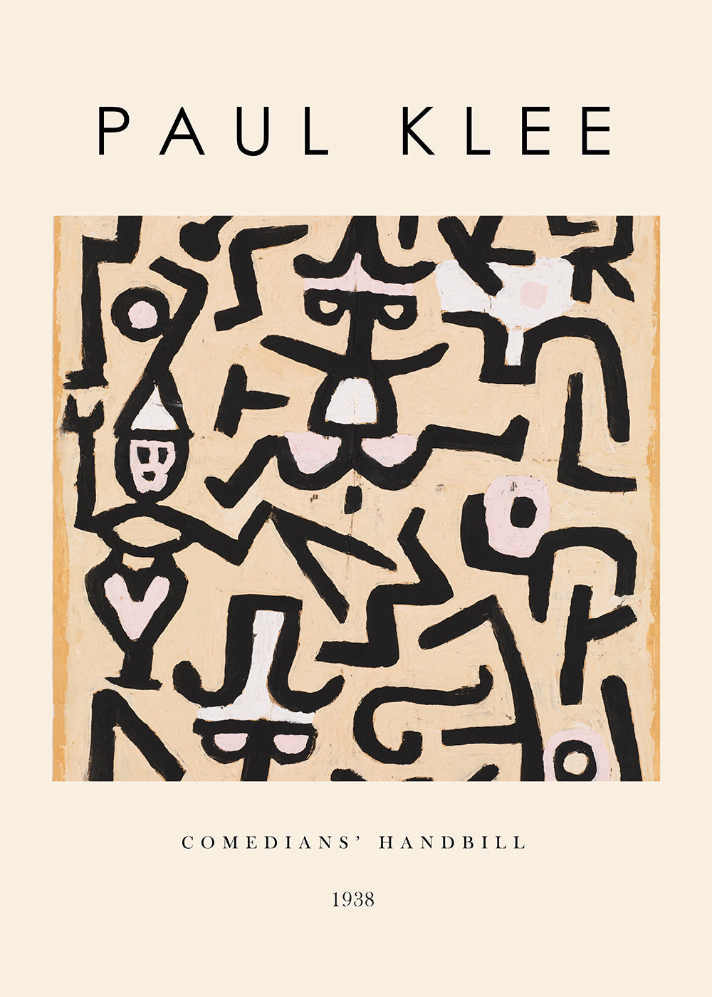 Sztuka abstrakcyjna Paul Klee linie i gesty 1938