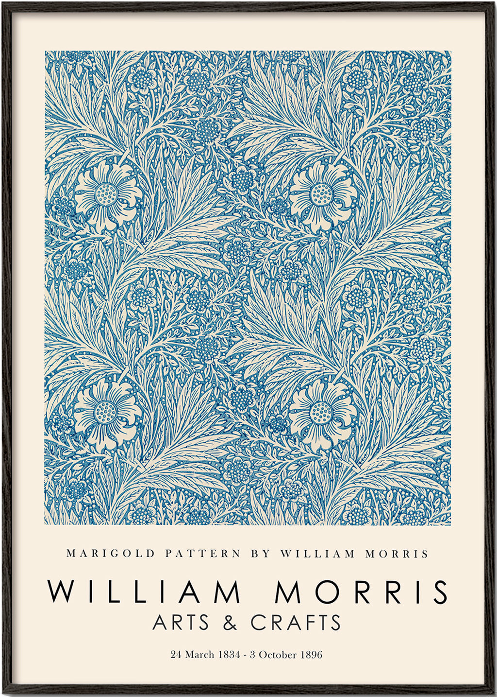 Botaniczny plakat William Morris Marigold