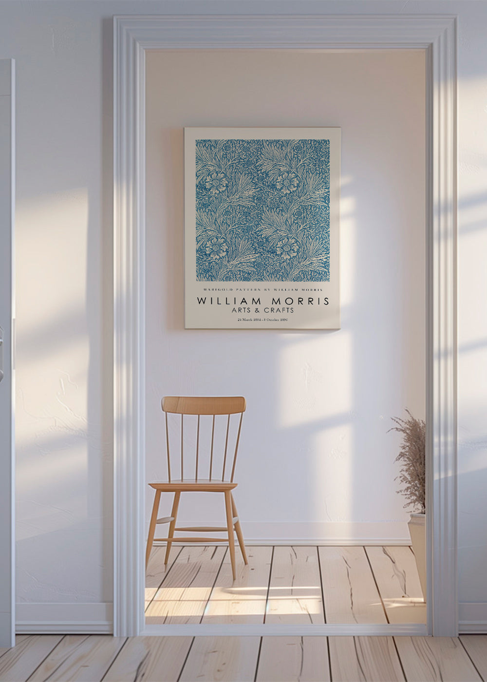 Botaniczny plakat William Morris Marigold
