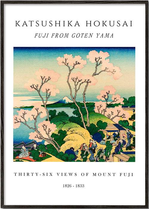 Obraz krajobrazowy: Mount Fuji i kwiaty wiśni