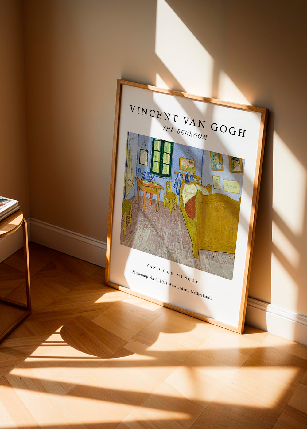 Wydruk vintage: Sypialnia van Gogha