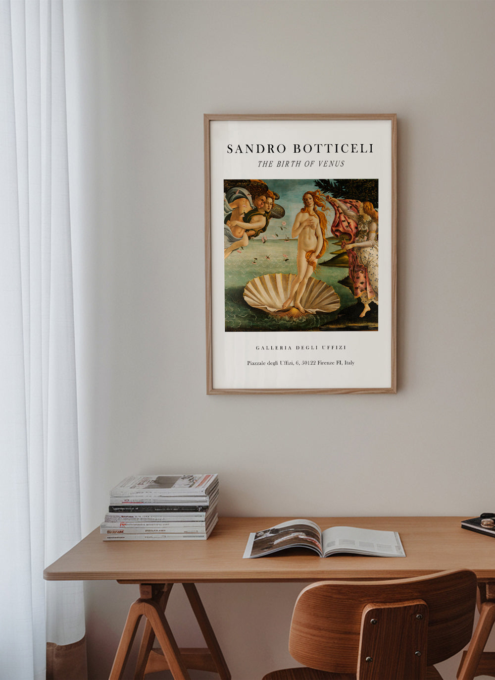 Klasyczne Narodziny Wenus drzewo Botticelli
