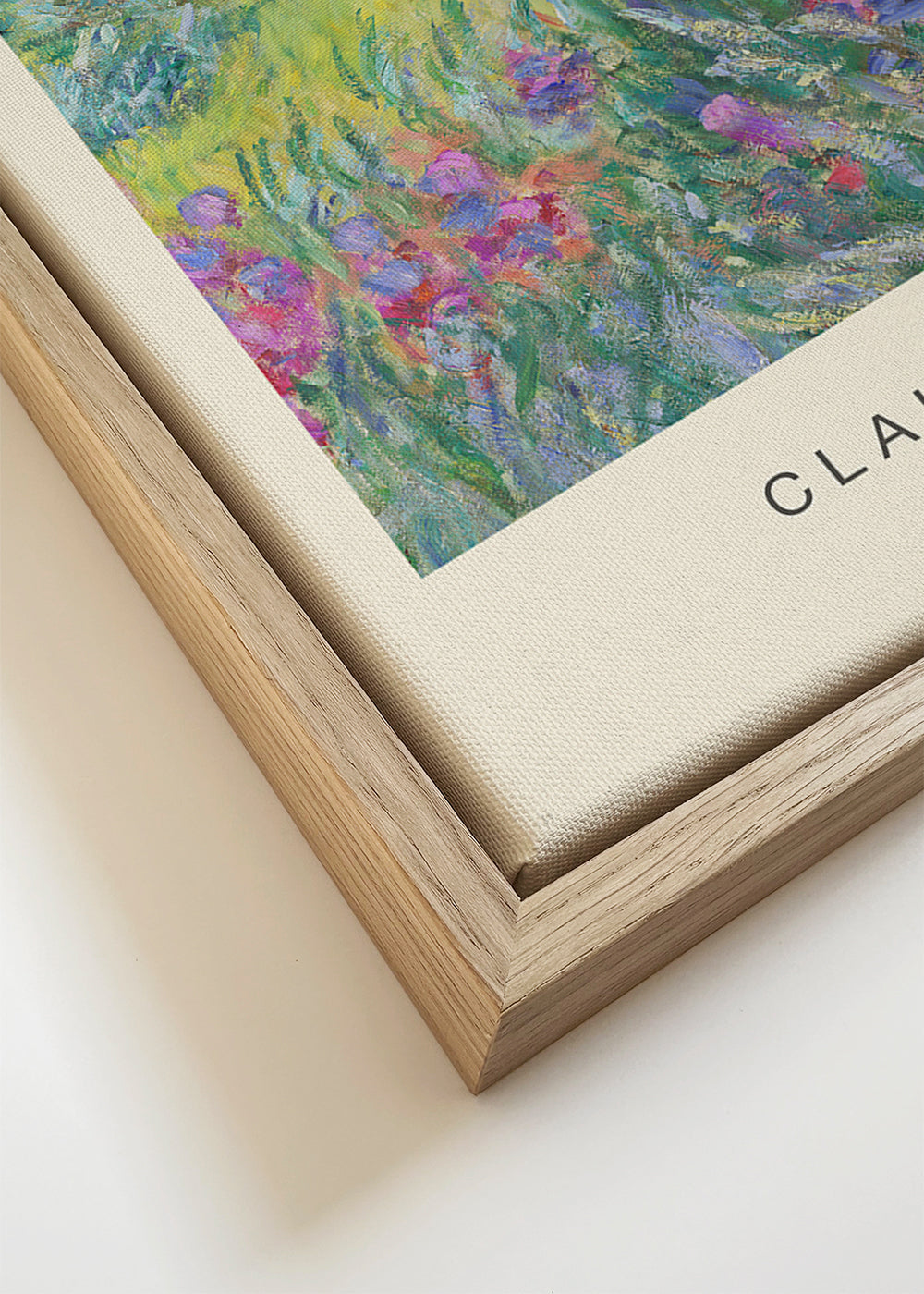 Plakat botaniczny Ogród w Giverny