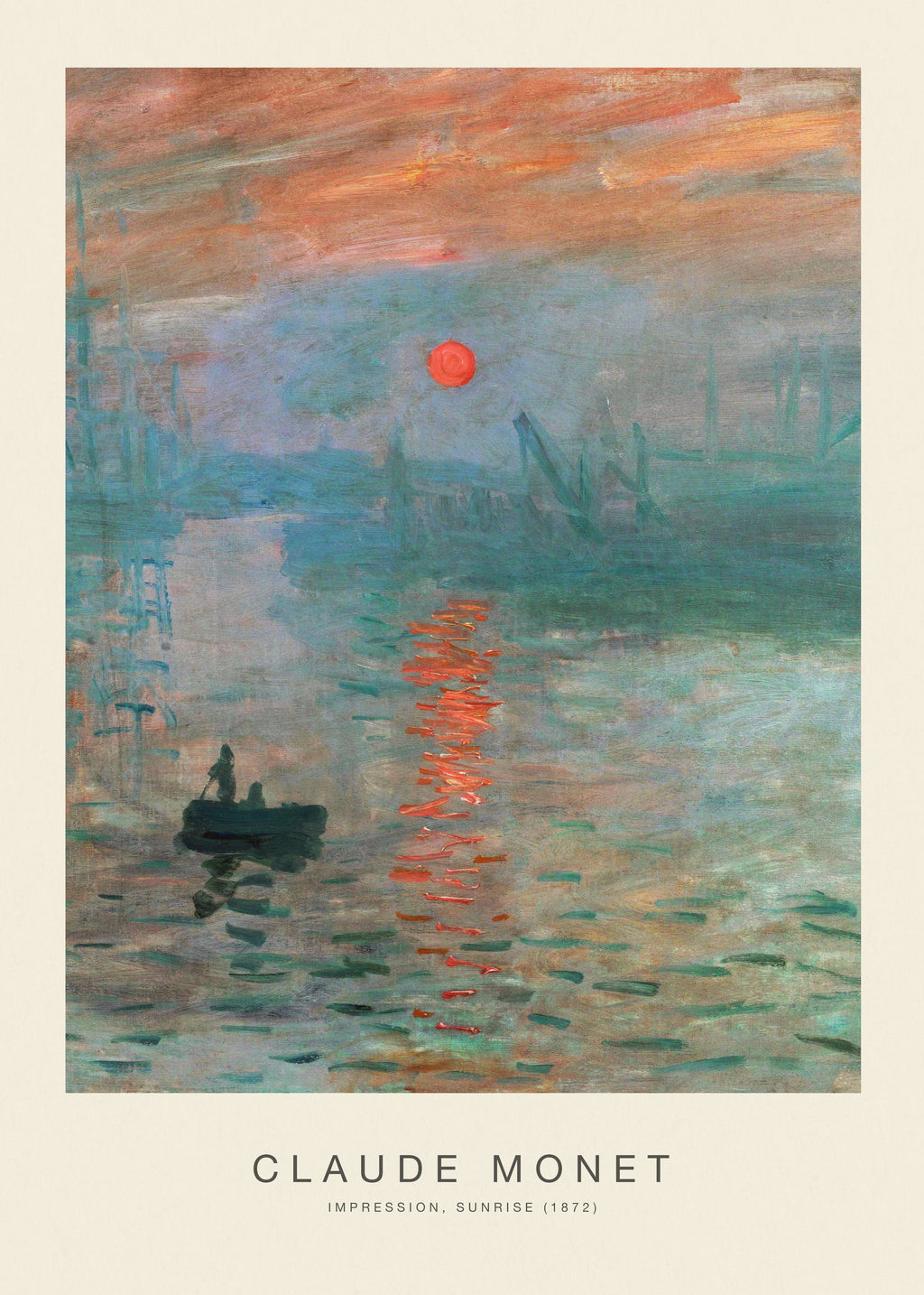 Impression, Sunrise (Special Edition) - Claude Monet - Unframed art print
