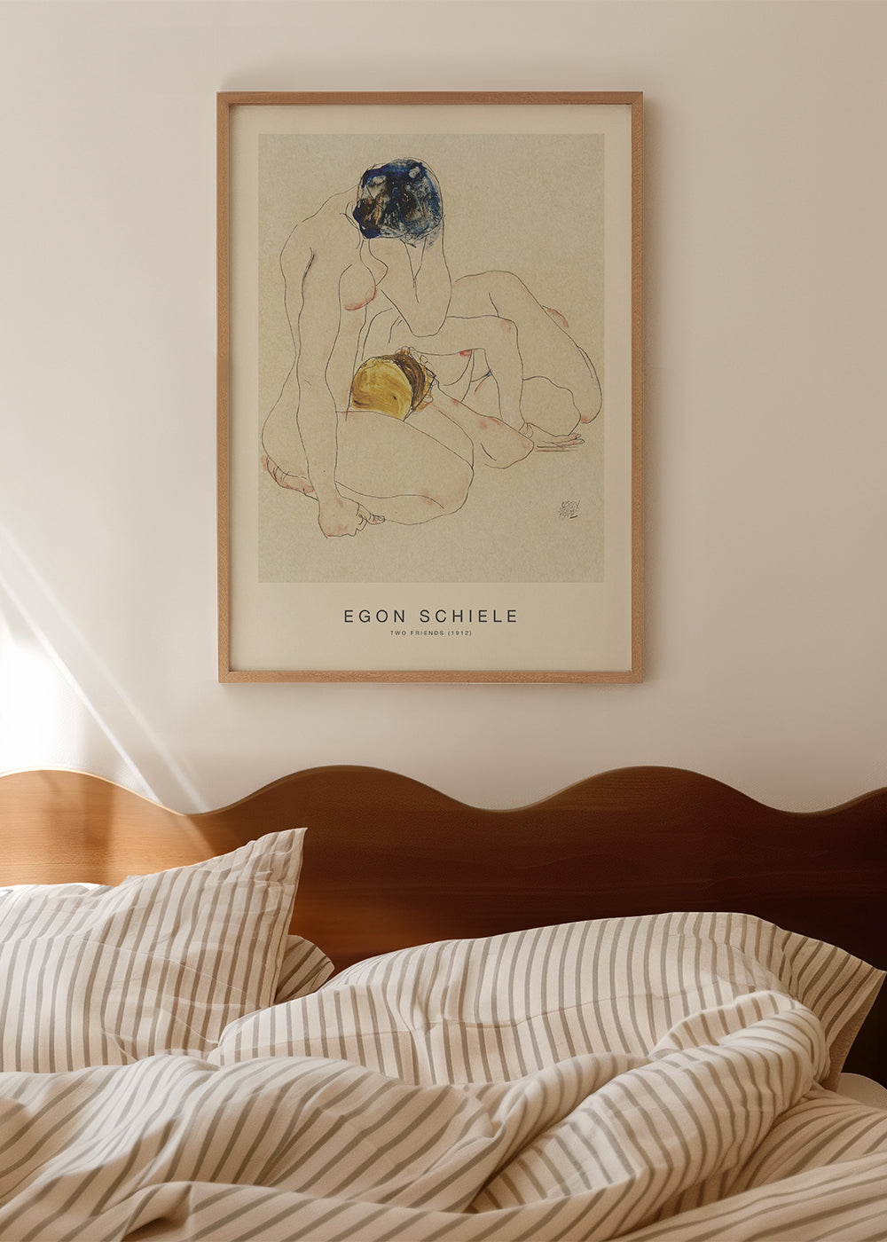 Ilustracja dwóch leżących postaci