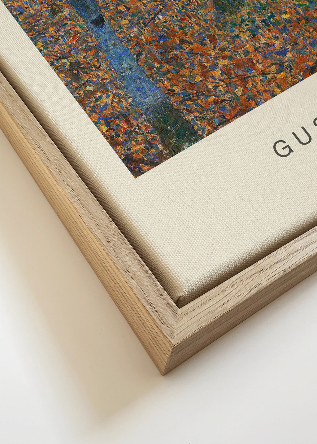 Beech Grove (Special Edition) - Gustav Klimt - Framed canvas detail