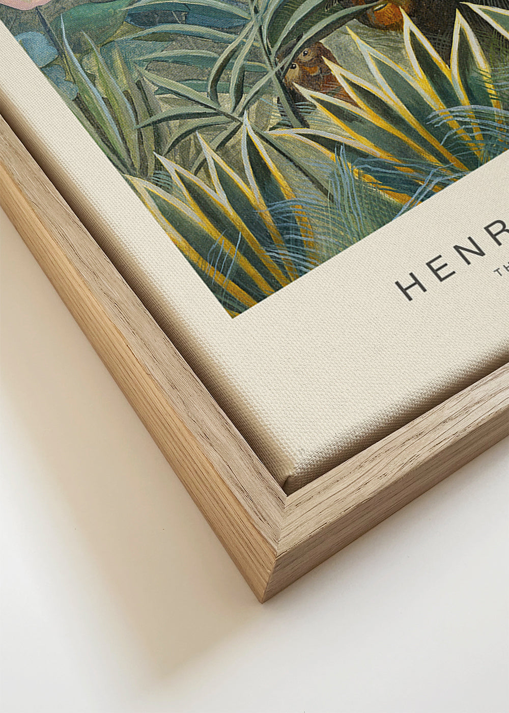 Plakat botaniczny: dżungla Rousseau