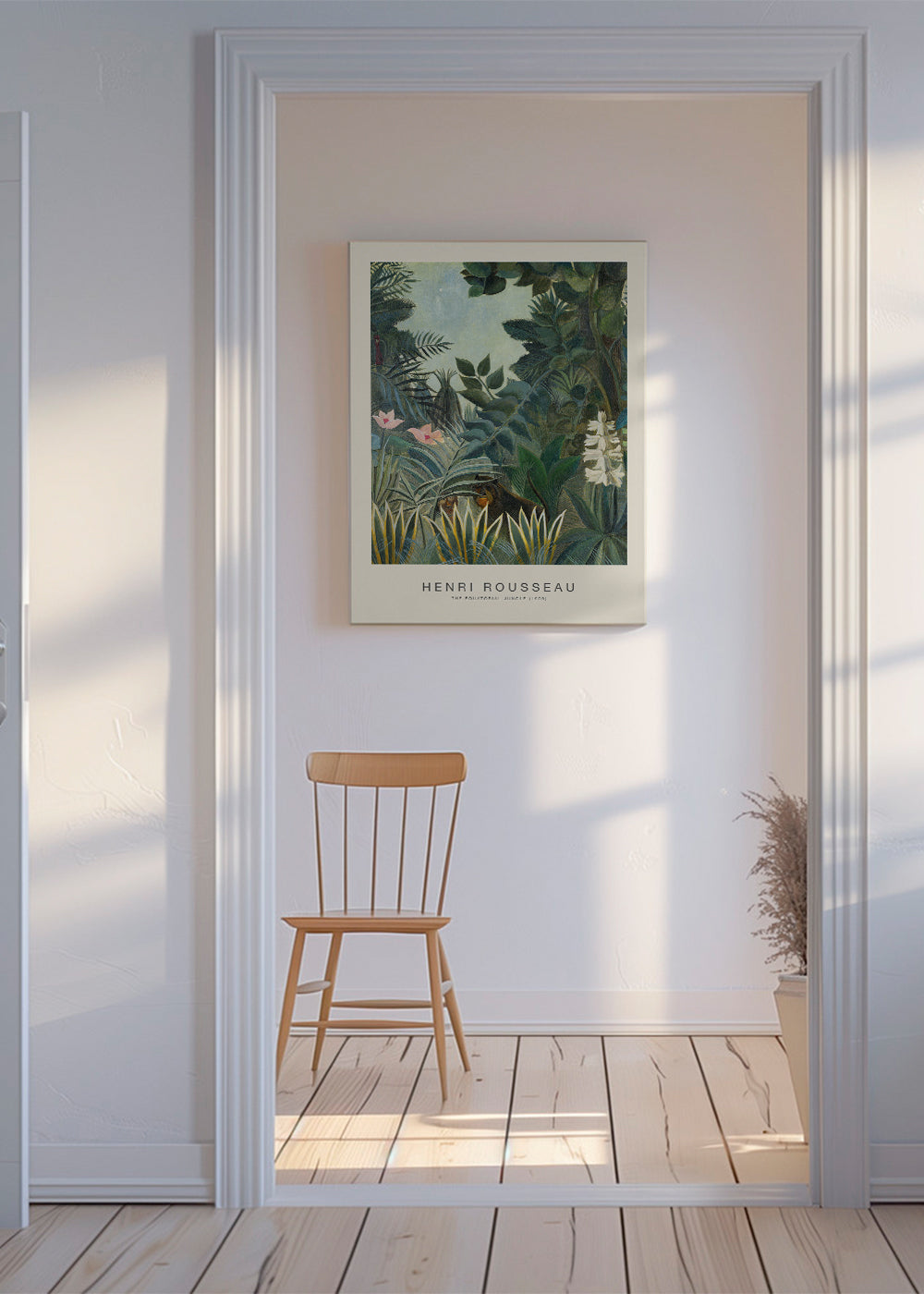 Plakat botaniczny: dżungla Rousseau