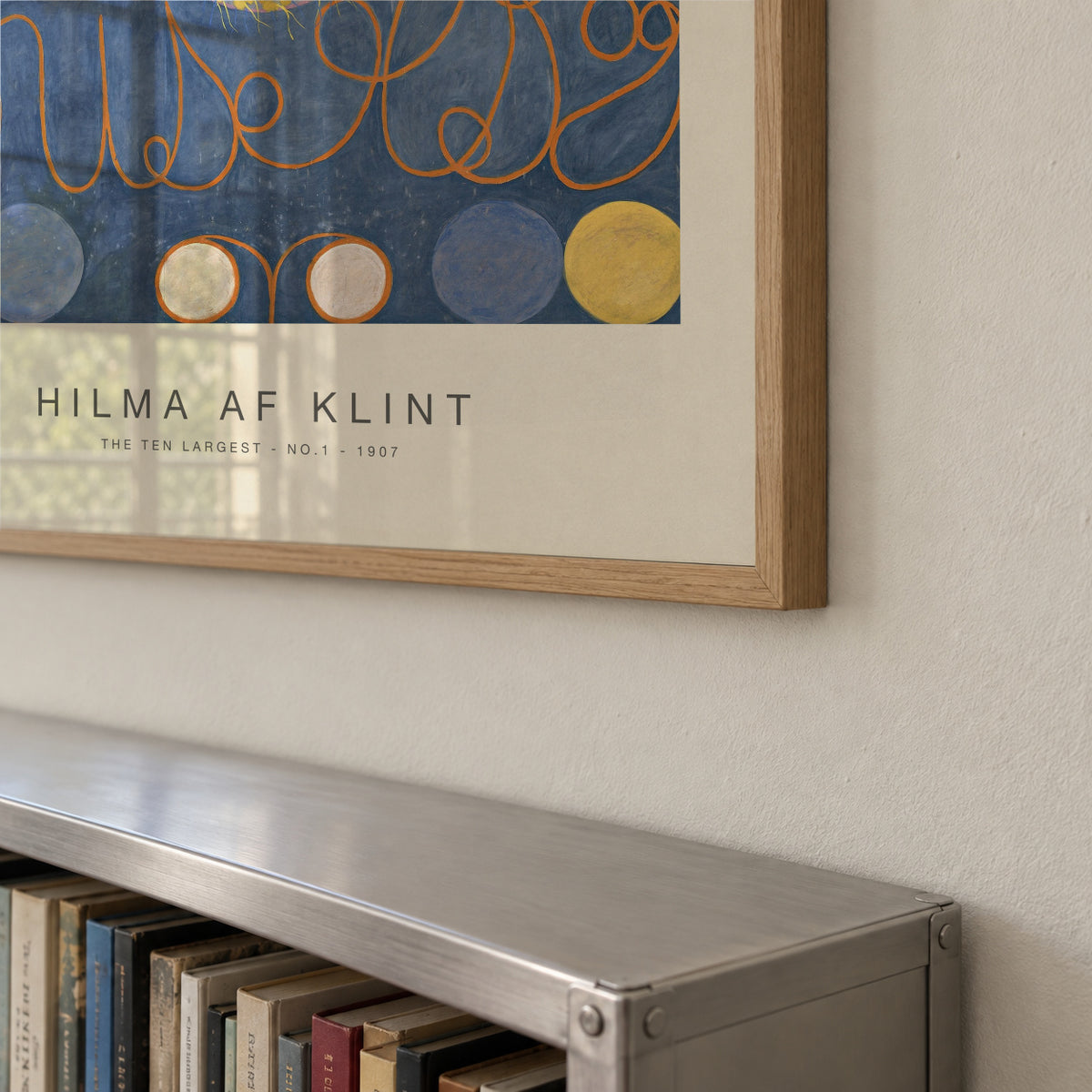 The Ten Largest, No.1 (Special Edition) - Hilma af Klint - Framed poster detail