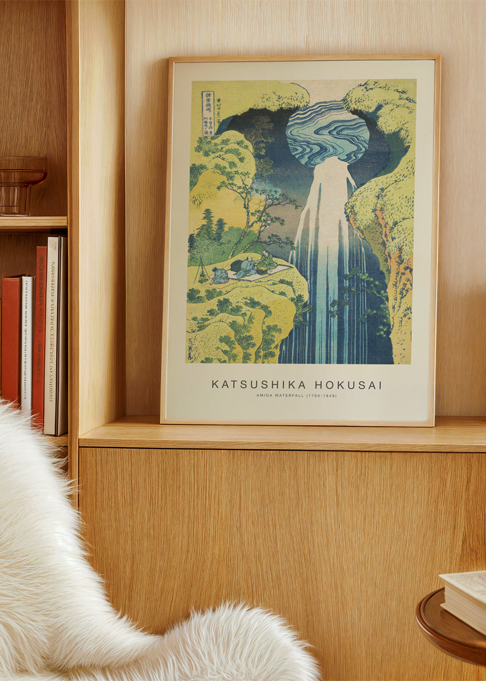 Sztuka krajobrazu: Wodospad Amida Hokusai