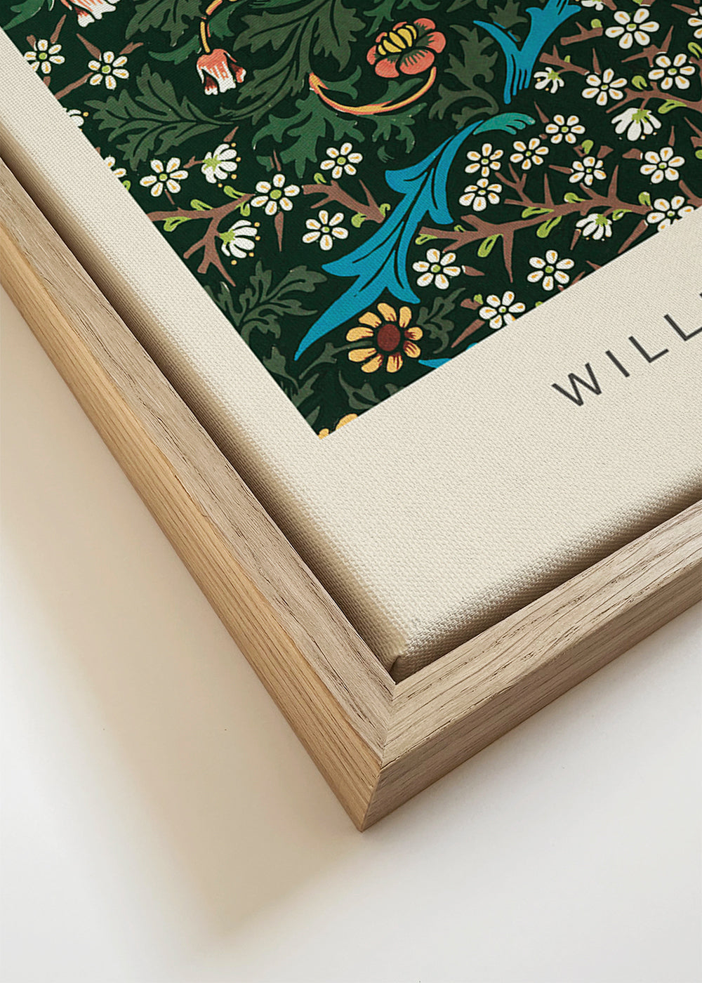 Plakat botaniczny William Morris Blackthorn wertykalny